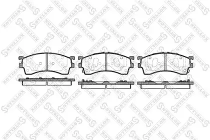 Комплект тормозных колодок, дисковый тормоз STELLOX купить